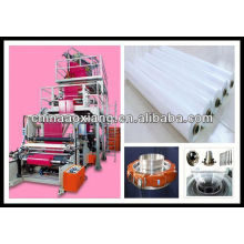 Machine de moulage A + B + C Trois-couche Co-Extrusion Soufflée film plastique machine d&#39;emballage multi couche film souffleur